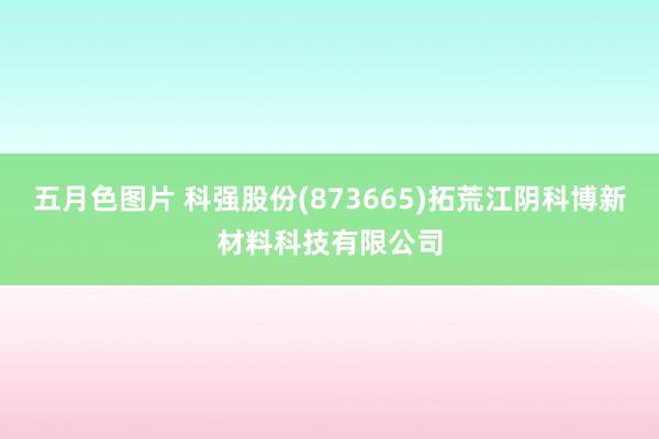 五月色图片 科强股份(873665)拓荒江阴科博新材料科技有限公司